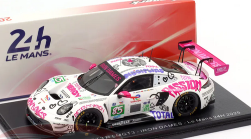 1/43 Spark Porsche 911 GT3 R LMGT3 No.85 IRON DAMES Le Mans 24H