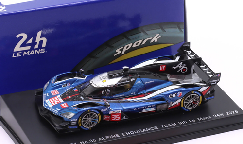 1/64 Spark Alpine A424 No.35 ALPINE ENDURANCE TEAM 9th Le Mans 24H