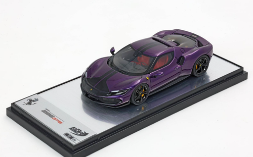 1/43 BBR Ferrari 296 GTB (Viola Dino Gloss Purple with Black