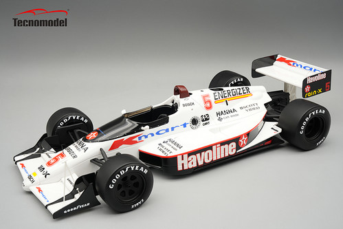 1/18 Tecnomodel Lola T89 1989 Formula Indy Driver: Mario Andretti