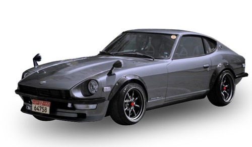 1/18 Sunstar 1971 Datsun 240Z (Dark Grey) Diecast Car Model