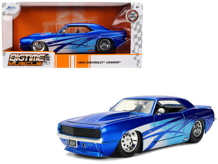 1969 Chevrolet Camaro Candy Blue with Graphics 