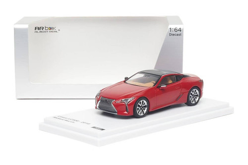 1/64 Almost Real 2018 Lexus LC500 (Red) Car Model - LIVECARMODEL.com