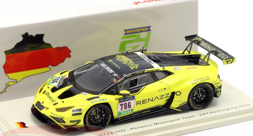 ミニカー Spark 1/43 VENTENY Lamborghini GT3 2024 1/43 Spark Lamborghini Huracan GT3 EVO2 No.786 Renazzo Motorport