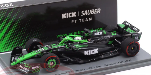 1/43 Sauber F1 Team プレゼンテーション 1/43 Spark Kick Sauber C45 No.27 Stake F1 Team Kick Sauber 5th