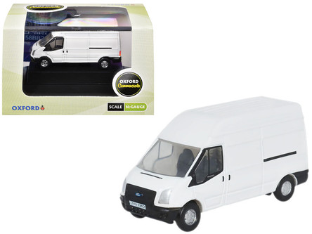 2006 Ford Transit LWB High Roof Van White 1/148 (N) Scale Diecast