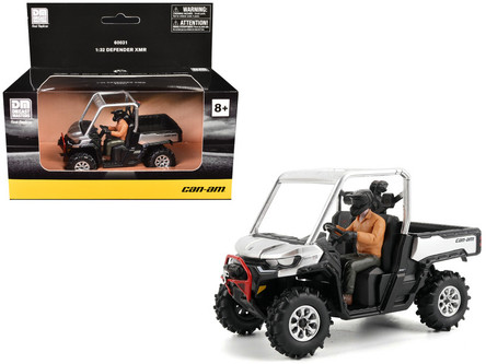 1/32 Diecast Masters Can-Am Defender XMR (Silver) Diecast Model