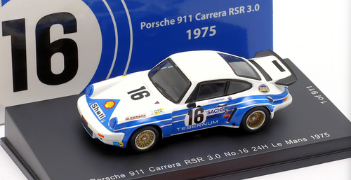 1/64 Spark Porsche 911 Carrera RSR 3.0 No.16 24H Le Mans 1975 C
