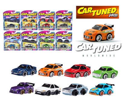 1/64 CarTuned Series 1 Set of 8 Cars JDM Tuners Assortment