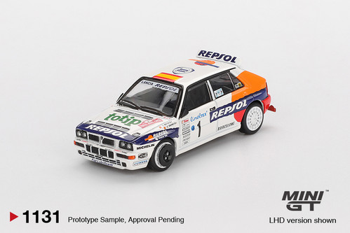 1/64 Mini GT 1993 Lancia Delta HF Integrale Evoluzione #1 Rallye
