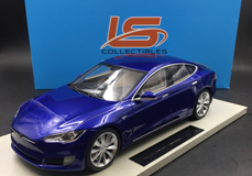 1/18 LS Collectibles Tesla Model S P100D Facelift (Dark Blue) Car Model