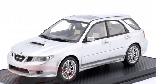 1/18 Radscale Models 2005-2006 Saab 9-2X (Silver) Car Model