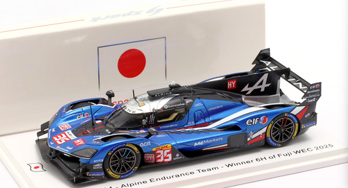 1/43 Spark Alpine A424 No.35 Endurance Team Winner 6H of Fuji WEC