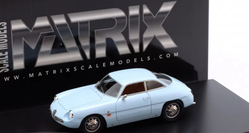 1/43 Matrix 1961 Alfa Romeo Giulietta Sprint Zagato (SZ) (Light