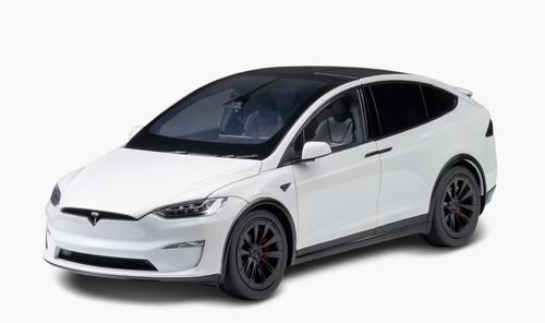 1/18 Dealer Edition 2024 Tesla Model X Plaid (Pearl White Multi