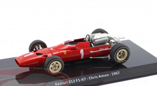 ミニカー Ferrari 312F1 #8 Chris Amon 1967 1/24 Premium Collectibles 1967 Formula 1 Chris Amon Ferrari 312/67