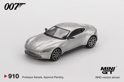 1/64 Mini GT Aston Martin DB10 Spectre (Silver) Diecast Car Model