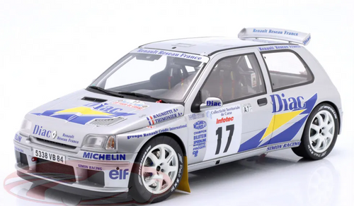 La Renault Clio Williams DIAC #21 du Tour de Corse 1993 disponible fin