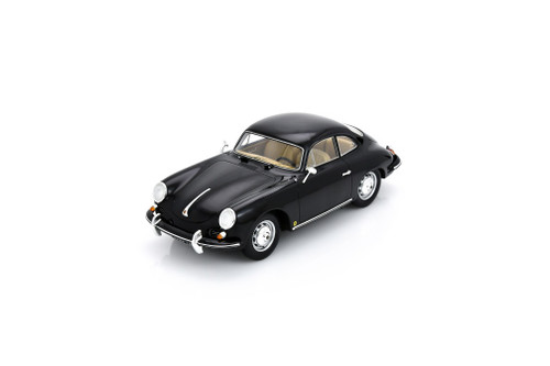 1/18 Spark Porsche 356 BT6 (Black) Car Model - LIVECARMODEL.com
