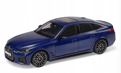 1/18 Dealer Edition BMW 4 Series i4 M50 G26 (Frozen Matte Blue