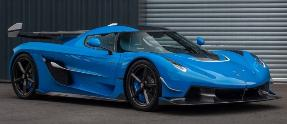 1/18 GT Spirit Koenigsegg Jesko (Blue) Car Model - LIVECARMODEL.com