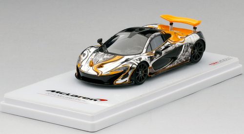 1/43 TSM McLaren P1 Art Car by Sticker City Car Model