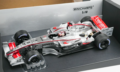 1/18 Minichamps 2006 Formula 1 McLaren Mercedes MP4/21 Kimi