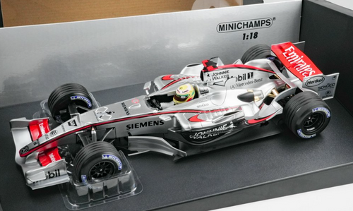 1/18 Minichamps 2006 Formula 1 McLaren Mercedes MP4/21 Lewis