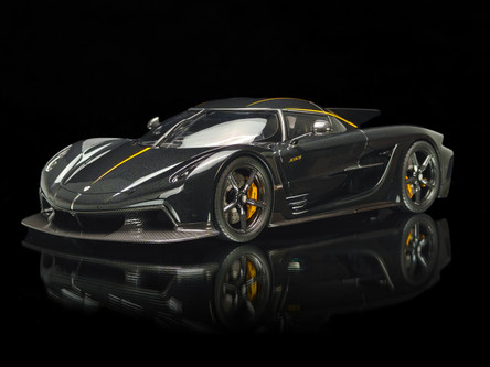 1/18 Frontiart Koenigsegg Jesko Absolut 7357 (Anthracite Dark Grey