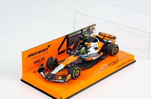 1/43 Minichamps 2025 Formula 1 Mexican GP McLaren MCL39 #4 Lando
