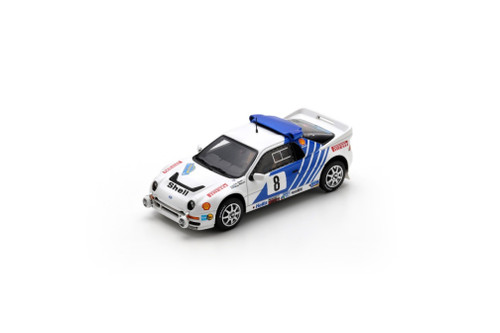 1/43 Spark Ford RS200 No.8 3rd Swedish Rally 1986 K. Grundel – B