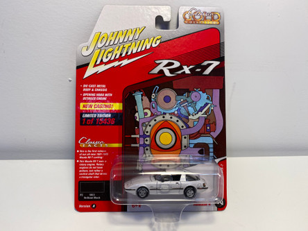 CHASE CAR 1/64 Johnny Lightning 1981 Mazda RX-7 RX7 (White