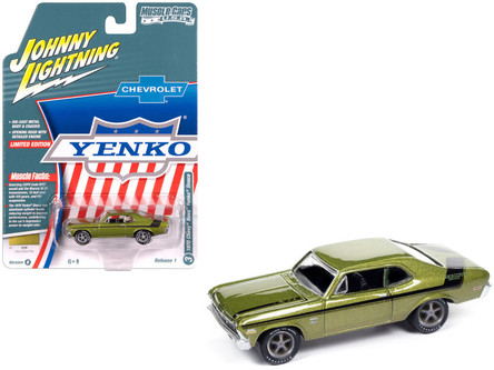 1970 Chevrolet Nova Yenko Deuce Citrus Green Metallic with Black