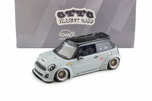 1/18 OTTO 2015 Mini Cooper R56 LB-Works LB Nation (Grey) Car Model