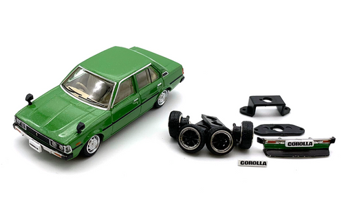 1/64 BM Creations Toyota Corolla E70 (Green) Diecast Car Model