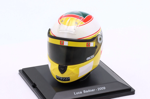1/5 Spark 2009 Formula 1 Luca Badoer Scuderia Ferrari #3 Helmet