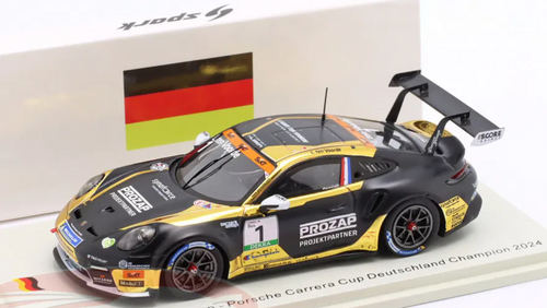 1/43 Spark 2024 Porsche 911 GT3 #1 Porsche Carrera Cup Germany
