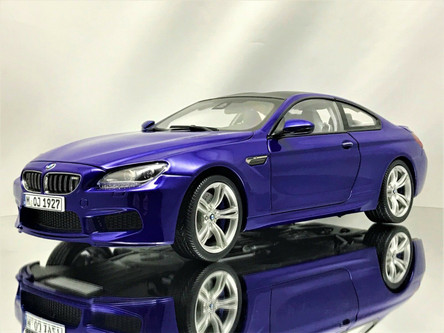 1/18 Dealer Edition BMW F13 M6 Coupe (San Marino Blue) Diecast