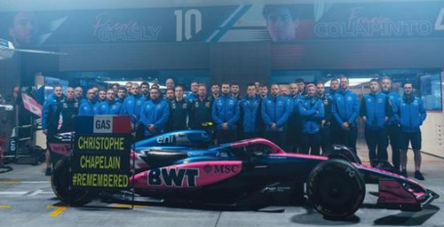 1/43 Spark 2025 Formula 1 BWT Alpine Formula One Team A525 Las
