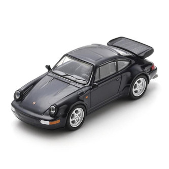 【Schuco】限定1000台Porsche 911RSR Turbo #5 1/64 Schuco Porsche 911 Turbo (965) (Black) Car Model