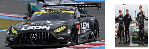 1/43 スパーク LEON AMG GT300 SUPER GT 2025 1/43 Spark LEON PYRAMID AMG K2 R&D LEON RACING No.65 GT300 Class