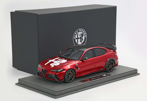 1/18 BBR Alfa Romeo Giulia GTA (Red) Car Model Limited 20 Pieces
