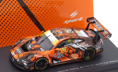 イクソ 1/18 ポルシェ 911 GT3R #74 GTマスターズ 2021 Ixo 1:43 Porsche 911 GT3 R #74 ADAC GT Masters 2021 KÜS Team75