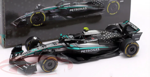 ヴィジョン 1、2 1/43 BBurago 2025 Formula 1 Kimi Antonelli Mercedes-AMG F1 W16 #12