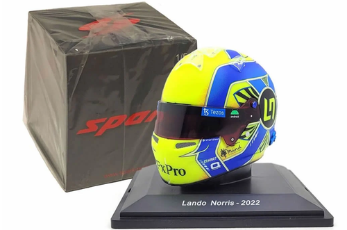 1/5 Spark 2022 Formula 1 McLaren F1 Team Lando Norris Helmet Model