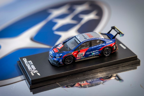 1/64 Kyosho Subaru WRX STi NBR 2023 Test Car #114 Diecast Car