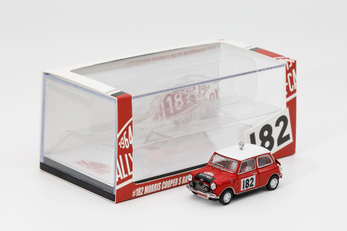 1/64 GCD Mini Cooper #182 (Red) Diecast Car Model - LIVECARMODEL.com