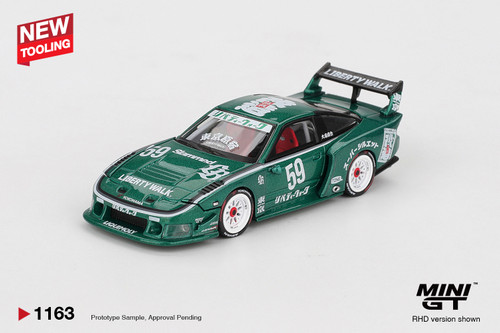 1/64 Mini GT Nissan LB-Super Silhouette 180SX 2026 TAS #59 Diecast