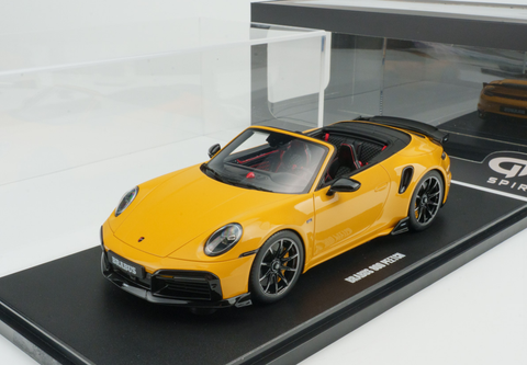1/18 GT Spirit Porsche Brabus 911 Turbo S Cabriolet (Yellow) Car