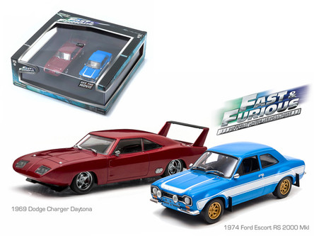1969 Dodge Charger Daytona and 1974 Ford Escort RS 2000 Mkl 